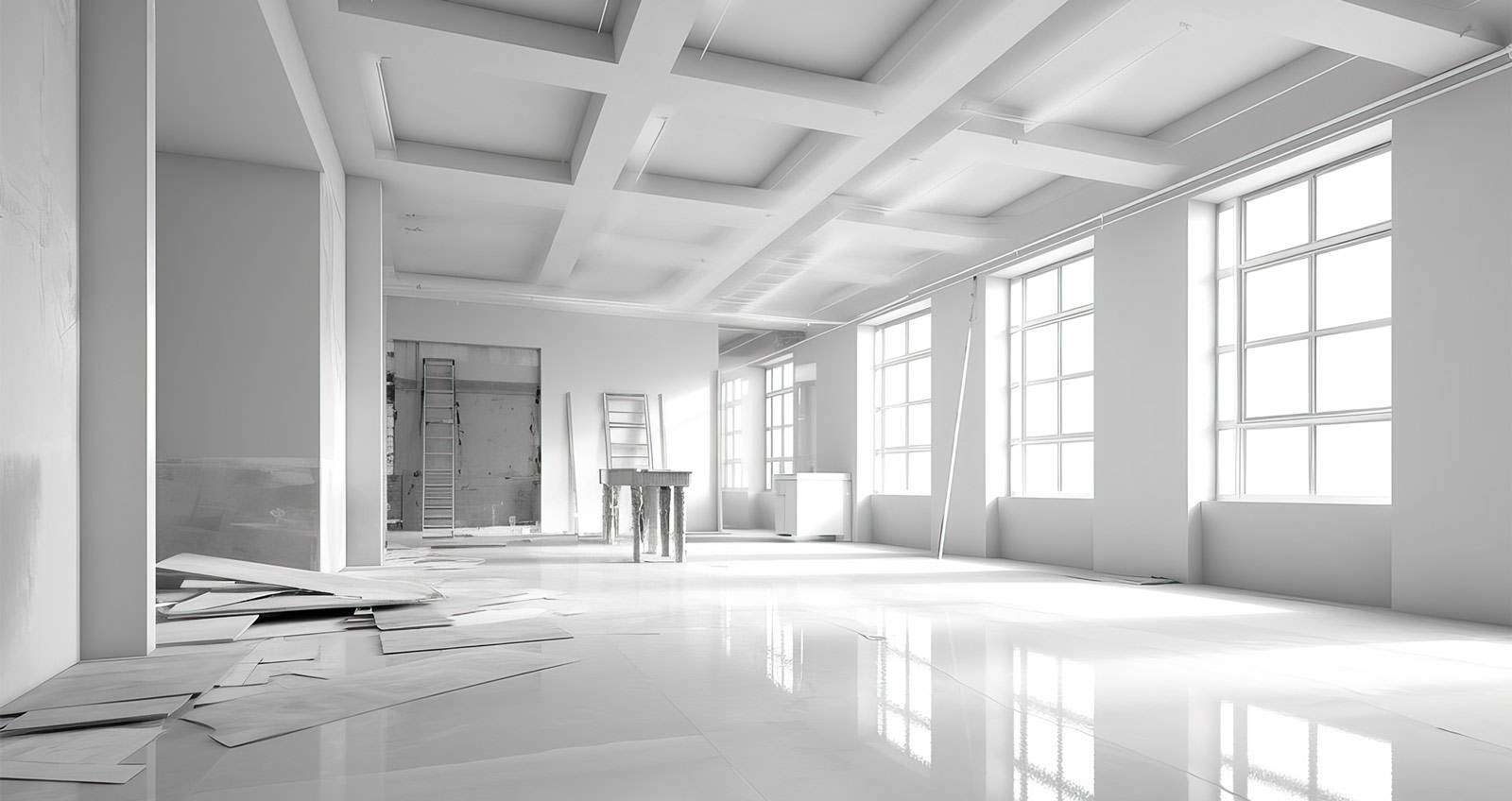 Strukturreform - aus alt mach neu Eine Wohnung wird renoviert