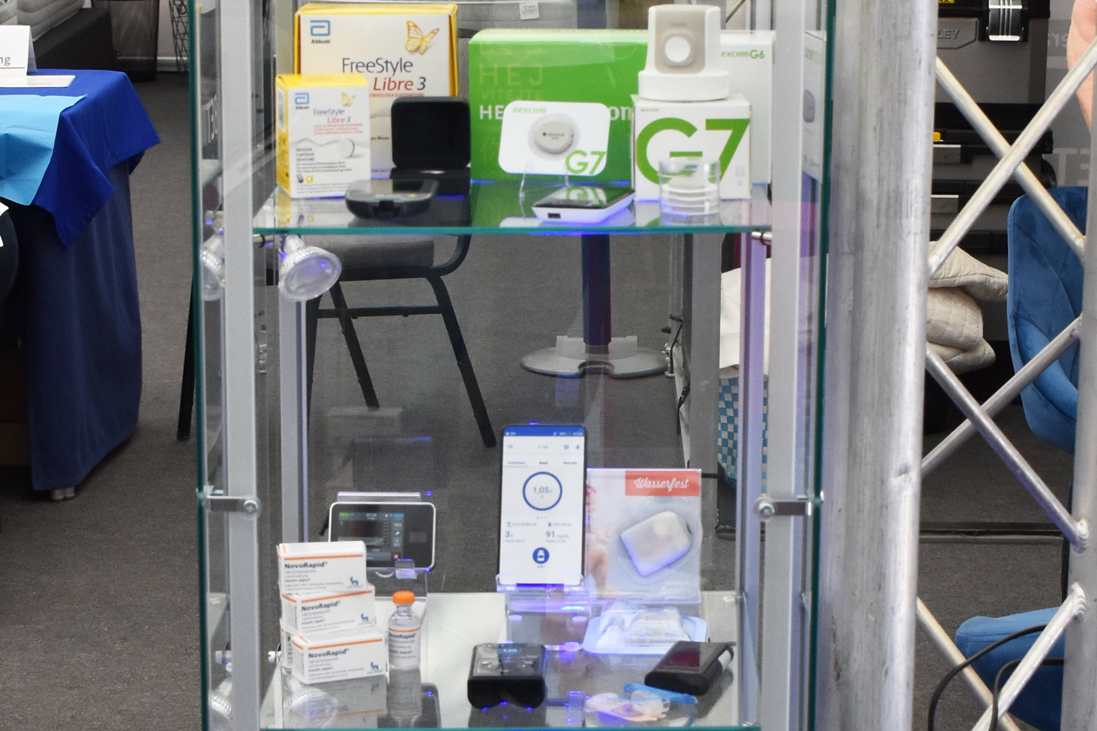 Insulinpumpen und CGMs CGM-Geräte und Insulinpumpen