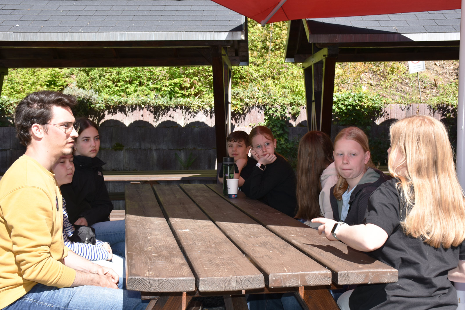 Nachbereitung der Kinder unter sich mit Ivo Nachbereitung der Kinder unter sich mit Ivo