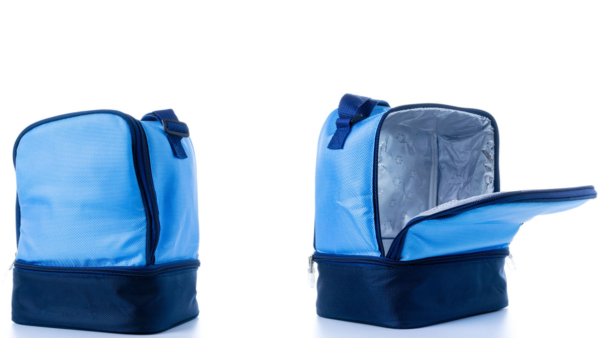 Stromlose Kühltaschen Eine klassische Kühltasche