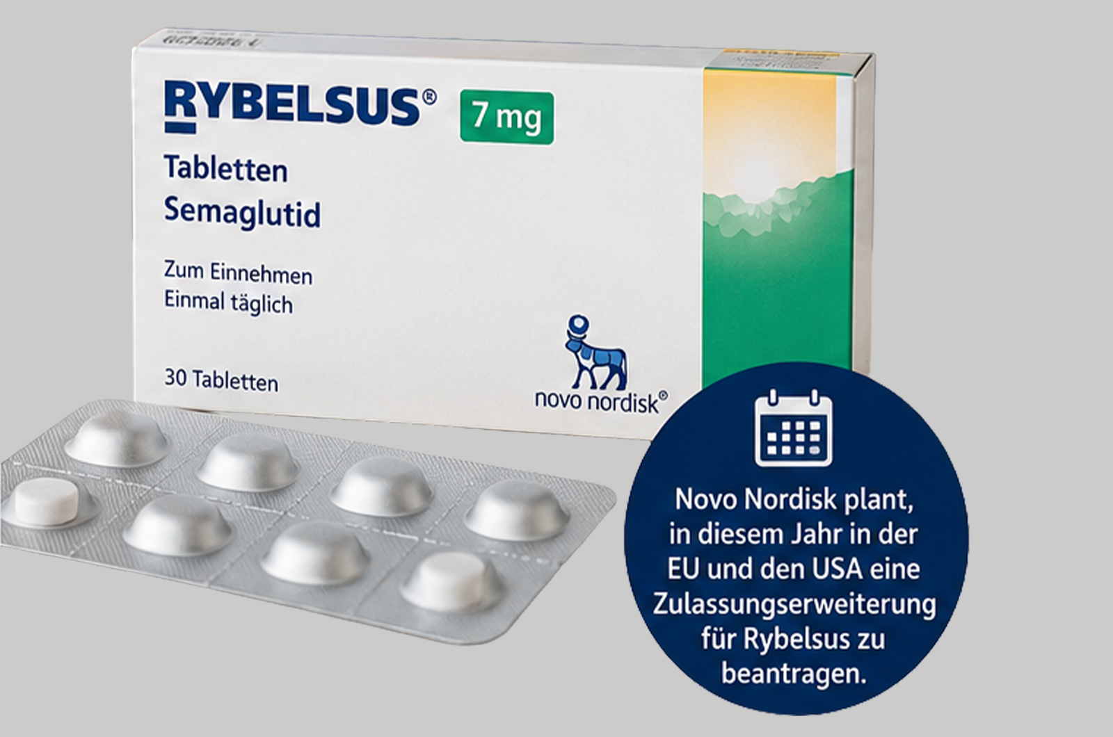 Medikament Rybelsus in Tablettenform