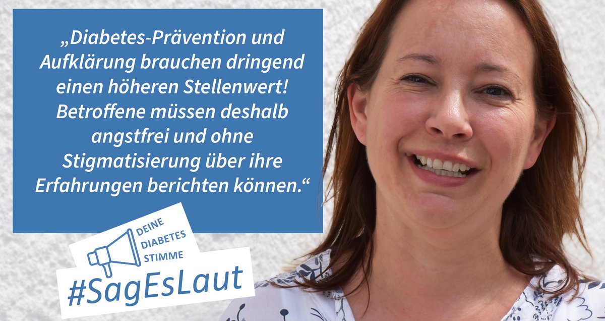 #SagEsLaut: Sorgen von Menschen mit Diabetes Typ 2 sichtbar machen ... #SagEsLaut: Sorgen von Menschen mit Diabetes Typ 2 sichtbar machen ...