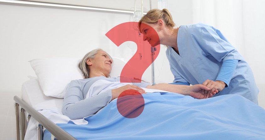 Fragebogen zu Pflege im Krankenhaus