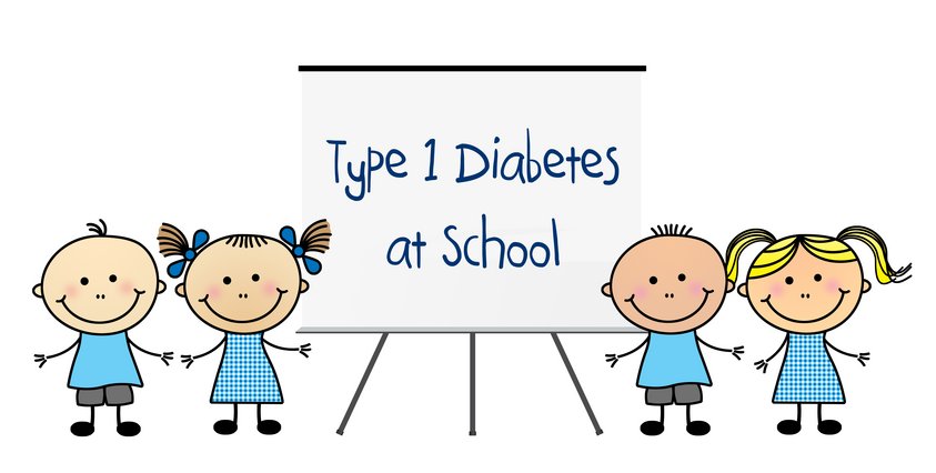 Grafik Typ 1 Diabetes in der Schule