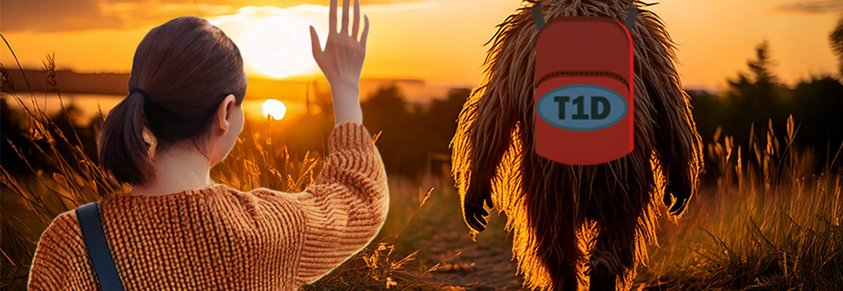 Eine Chinesin winkt dem Diabetes-Monster zum Abschied